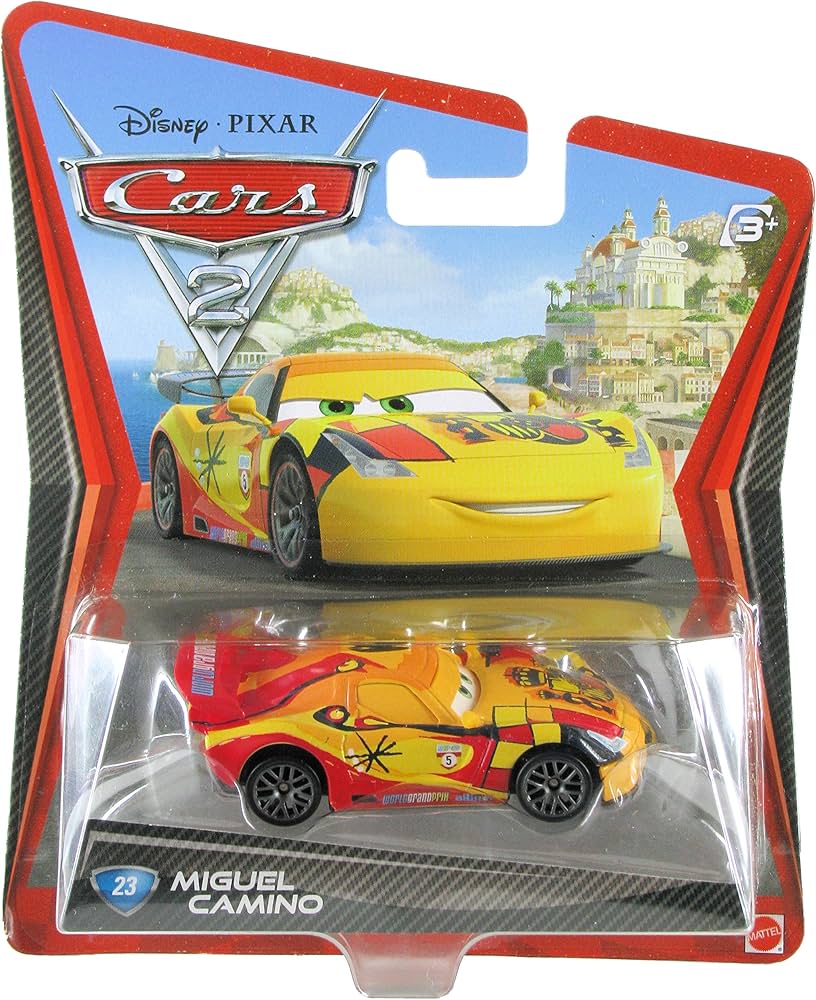 Amazon | ディズニー カーズ2 ミニカー/ ミゲルカミーノ MIGUEL CAMINO