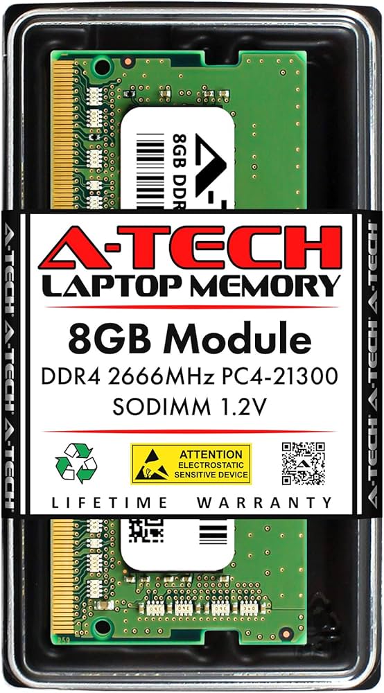 A-Tech 8GB RAM for Acer Aspire 5 A515-43 Laptop | DDR4 2666MHz