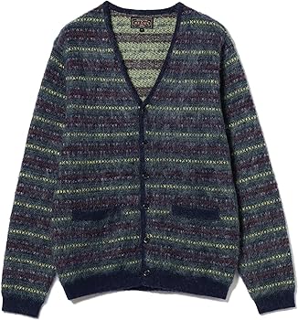 Amazon | [ビームスプラス] L/Sニット 9ゲージ ダブルジャカード