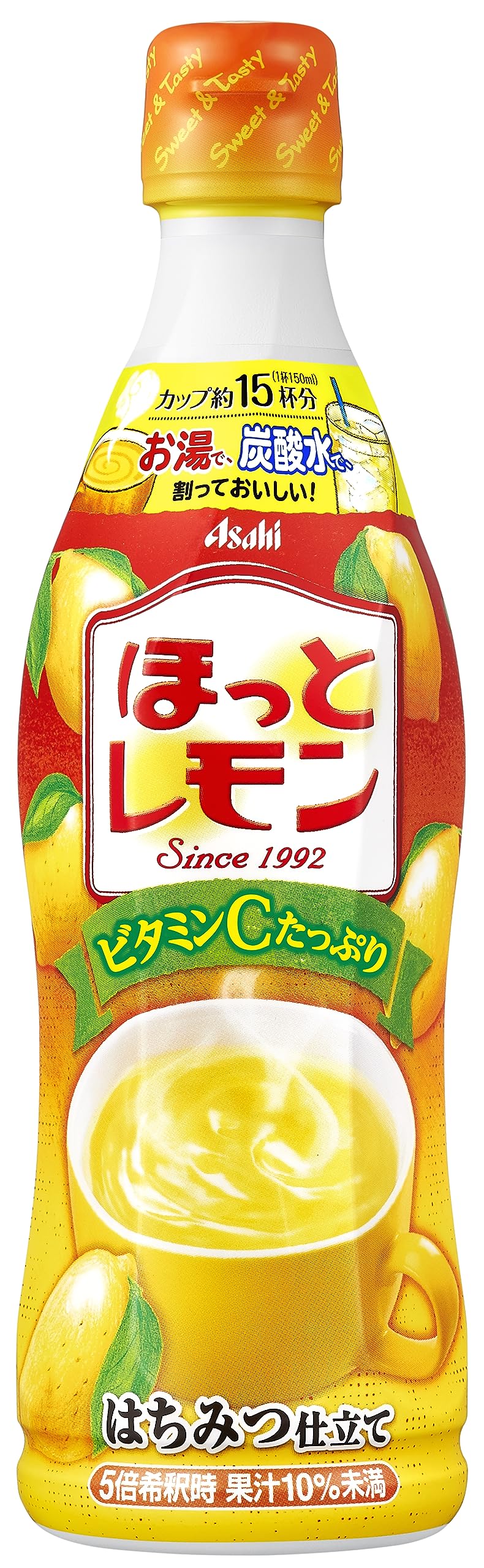 Amazon.co.jp: アサヒ飲料 ほっとレモン 470ml×12本 [希釈用] : 食品