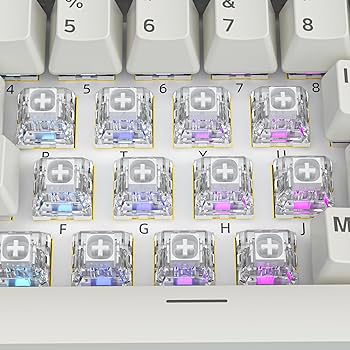 Amazon.co.jp: Zjmehty Kailh Box ホワイトスイッチ メカニカル