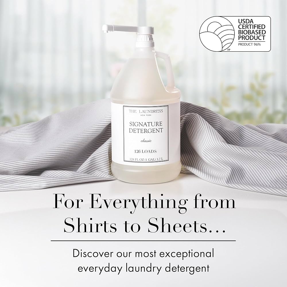 Amazon.com: The Laundress Luxury Laundry Detergent, Gallon Pump