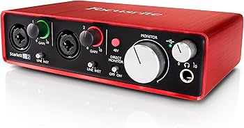 Amazon | Focusrite フォーカスライト オーディオインターフェイス 2