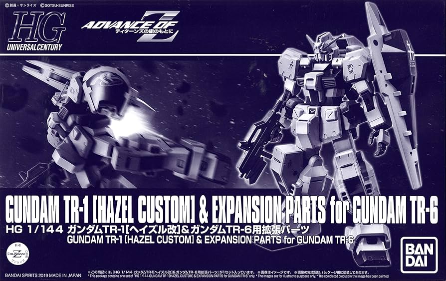 Amazon.com: Bandai HGUC 1/144 Gundam TR-1 [Hazle Custom