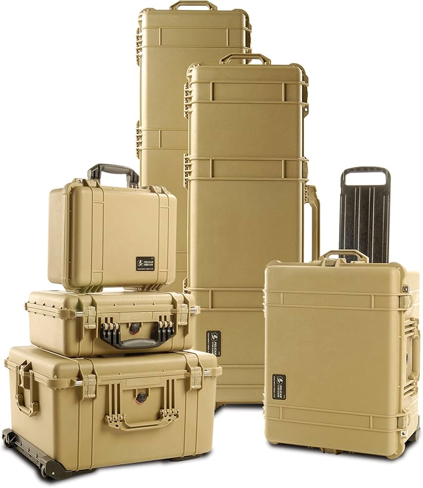 Amazon | ペリカン Pelican 1720 Case with Foam デザートタン(TAN