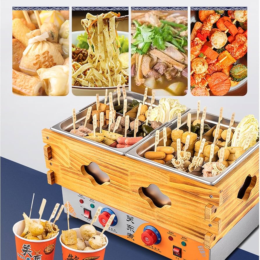 Amazon | Sadior おでん鍋 電気おでん鍋 業務用デスクトップおでん機50