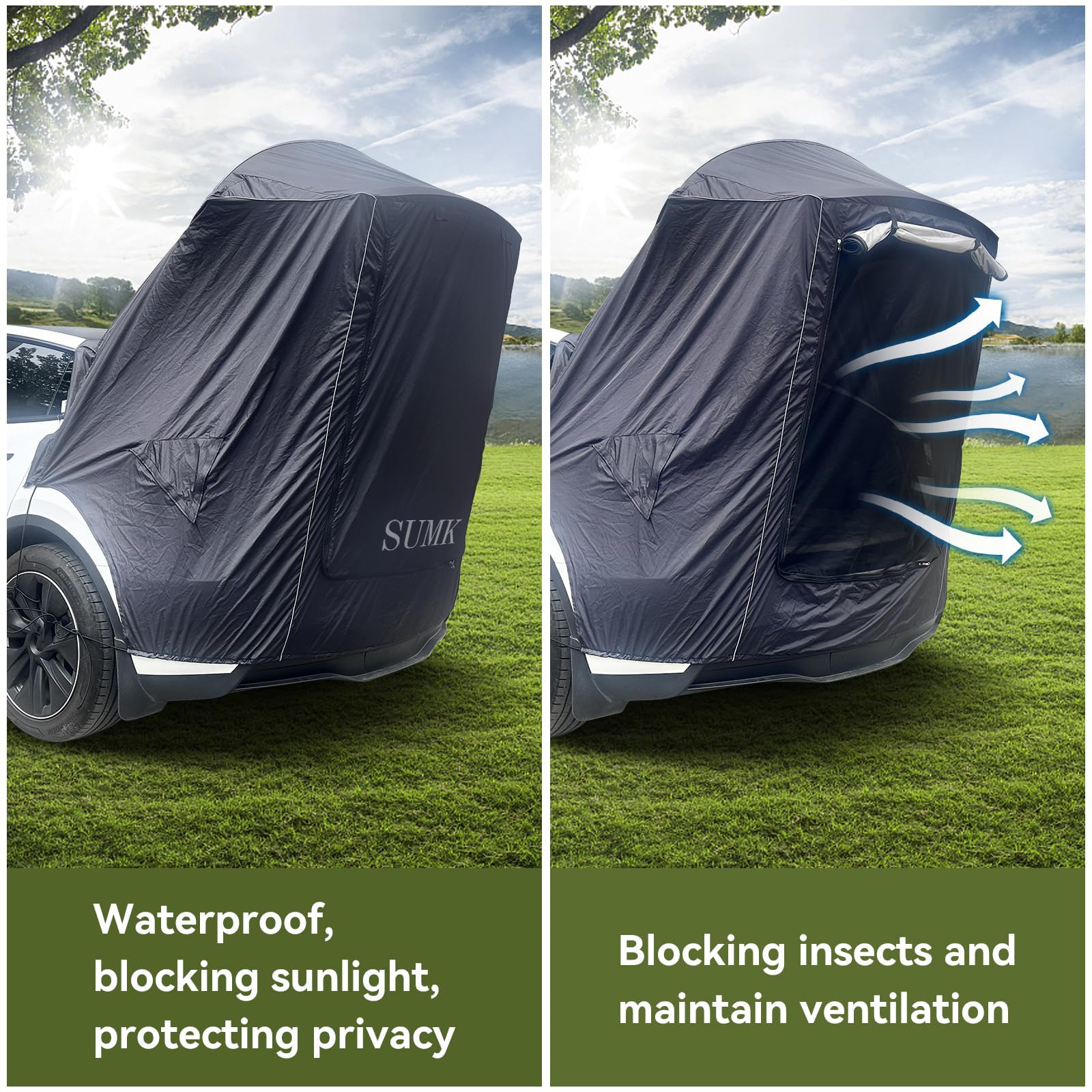 Amazon.co.jp: SUMK キャンプテント TeslaモデルYアクセサリー2024