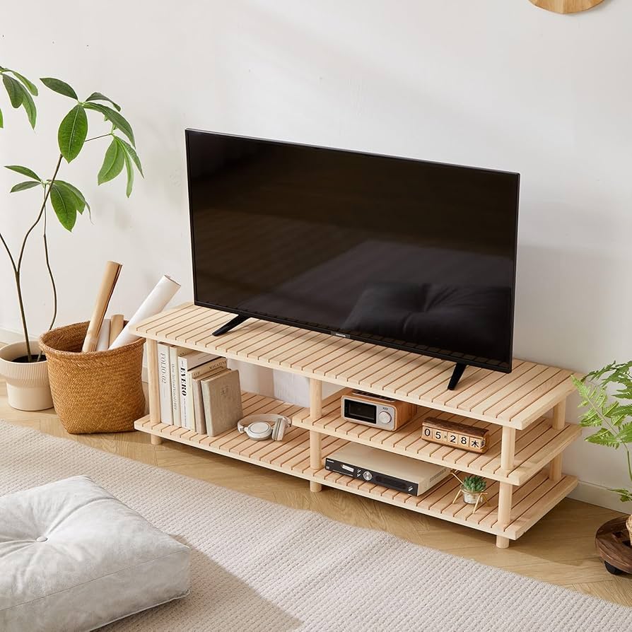 Amazon｜喜之木 テレビ台 テレビボード 木製 ローボード 国産ひのき