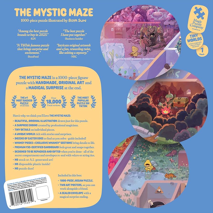 Amazon | The Mystic Maze - 1000ピース ジグソーパズル マジック