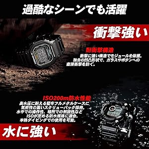 Amazon.com: Casio G-Shock Digital Dial Resin Quartz Men's Watch