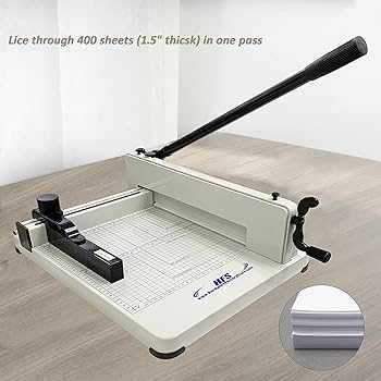 Amazon.co.jp: HFS(R) ペーパーカッター (A4 ホワイト) 大型裁断機 400