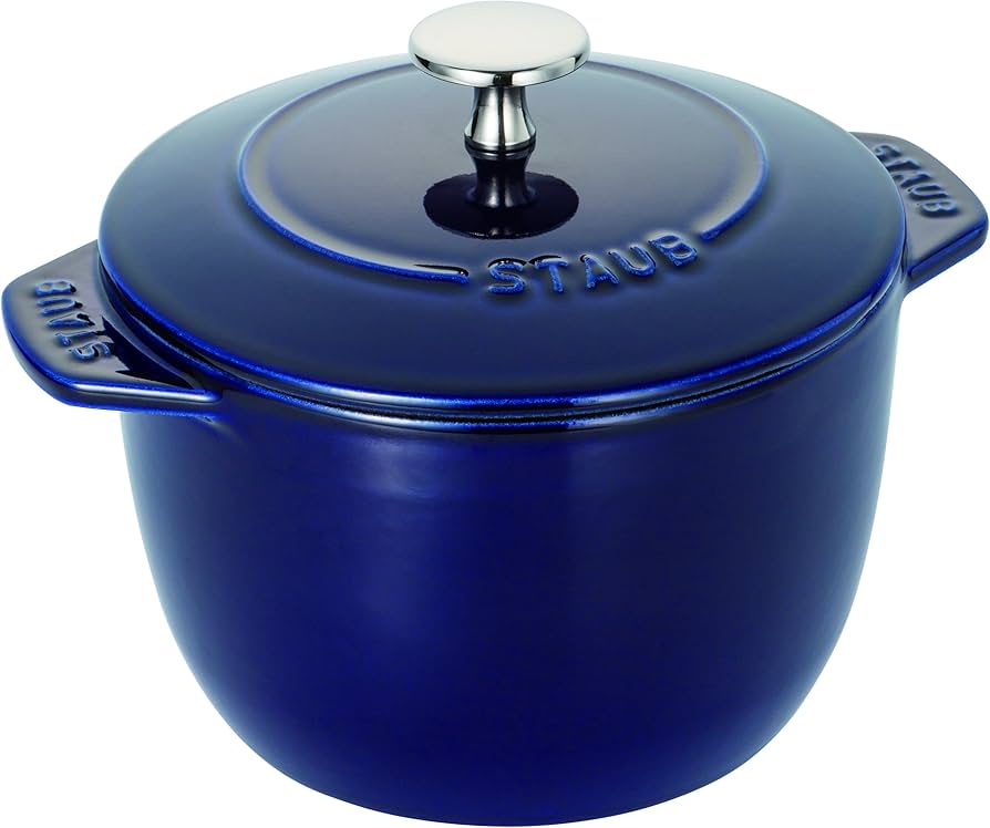 Amazon.co.jp: staub ストウブ 「 ラ ココット de GOHAN グランブルー