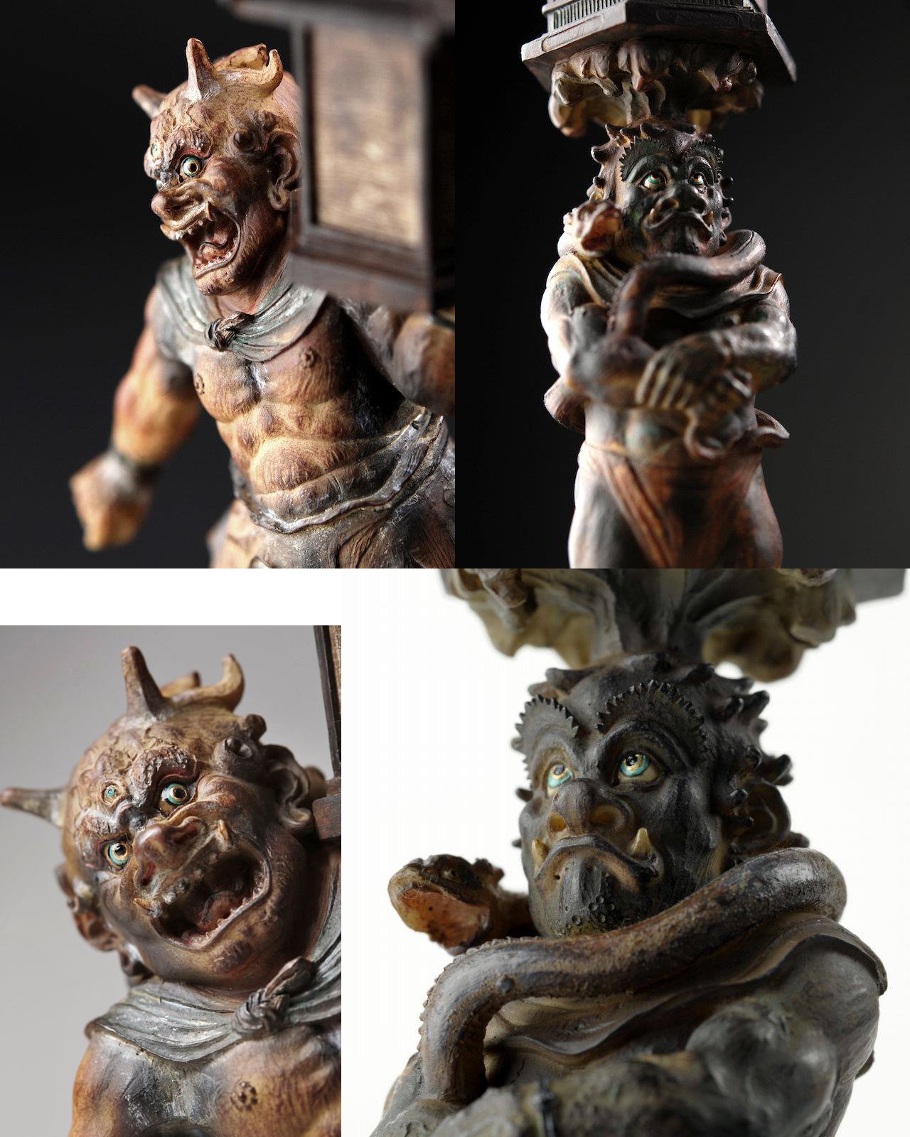 Amazon.co.jp: isumu(イスム) TanaCOCORO[掌] 天燈鬼 竜燈鬼 2体