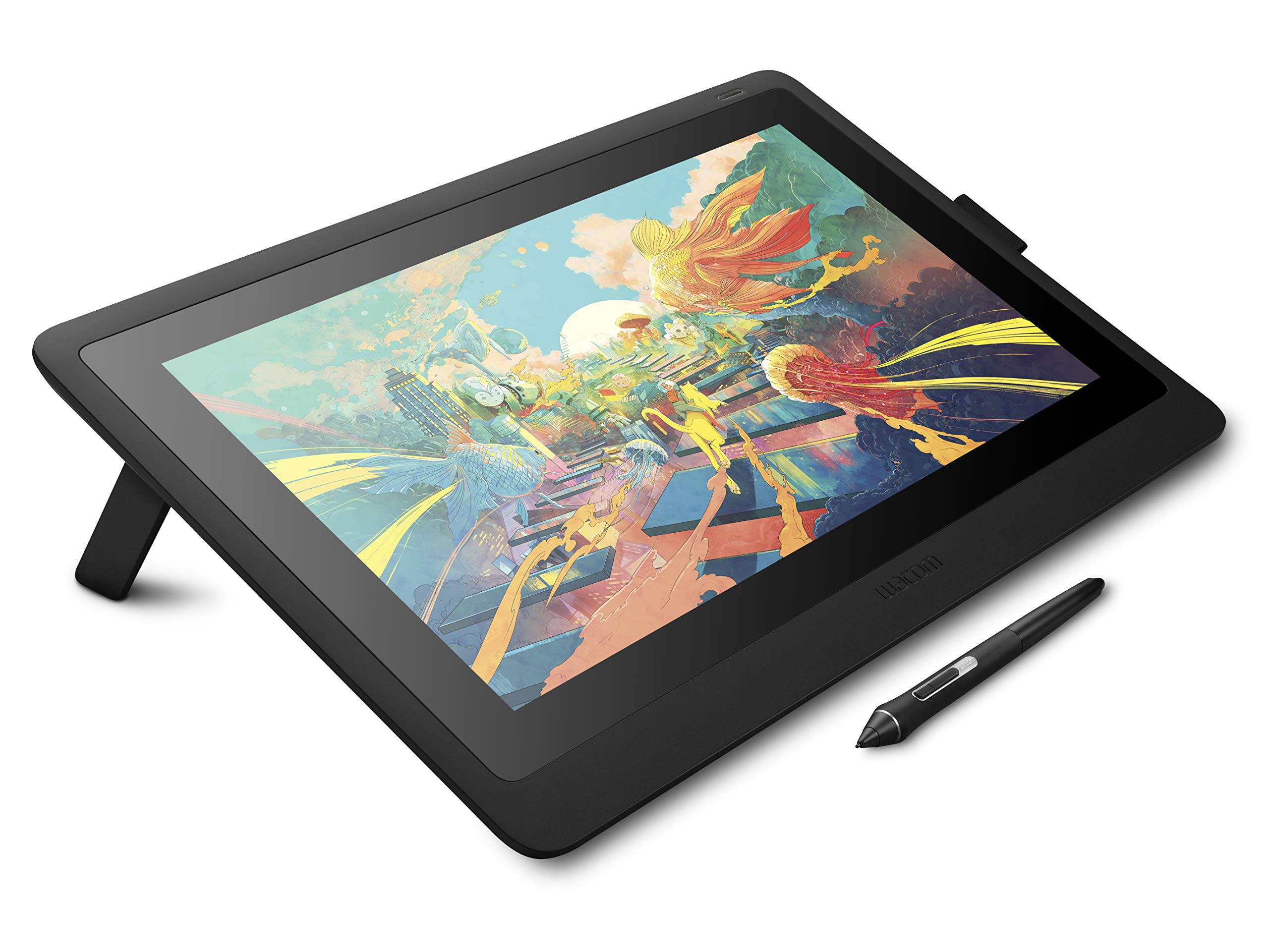 Amazon | ワコム DTK-1660 Cintiq クリエイティブペンディスプレイ、16