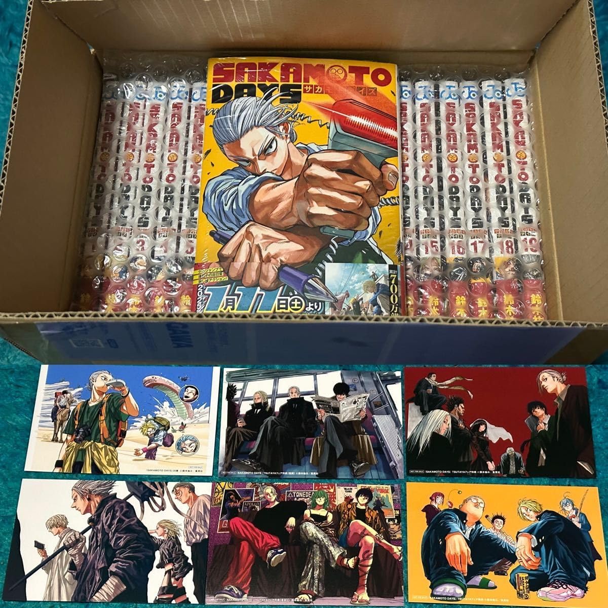 サカモトデイズ 1?20巻セット 全巻セット TSUTAYA 特典 ポストカード