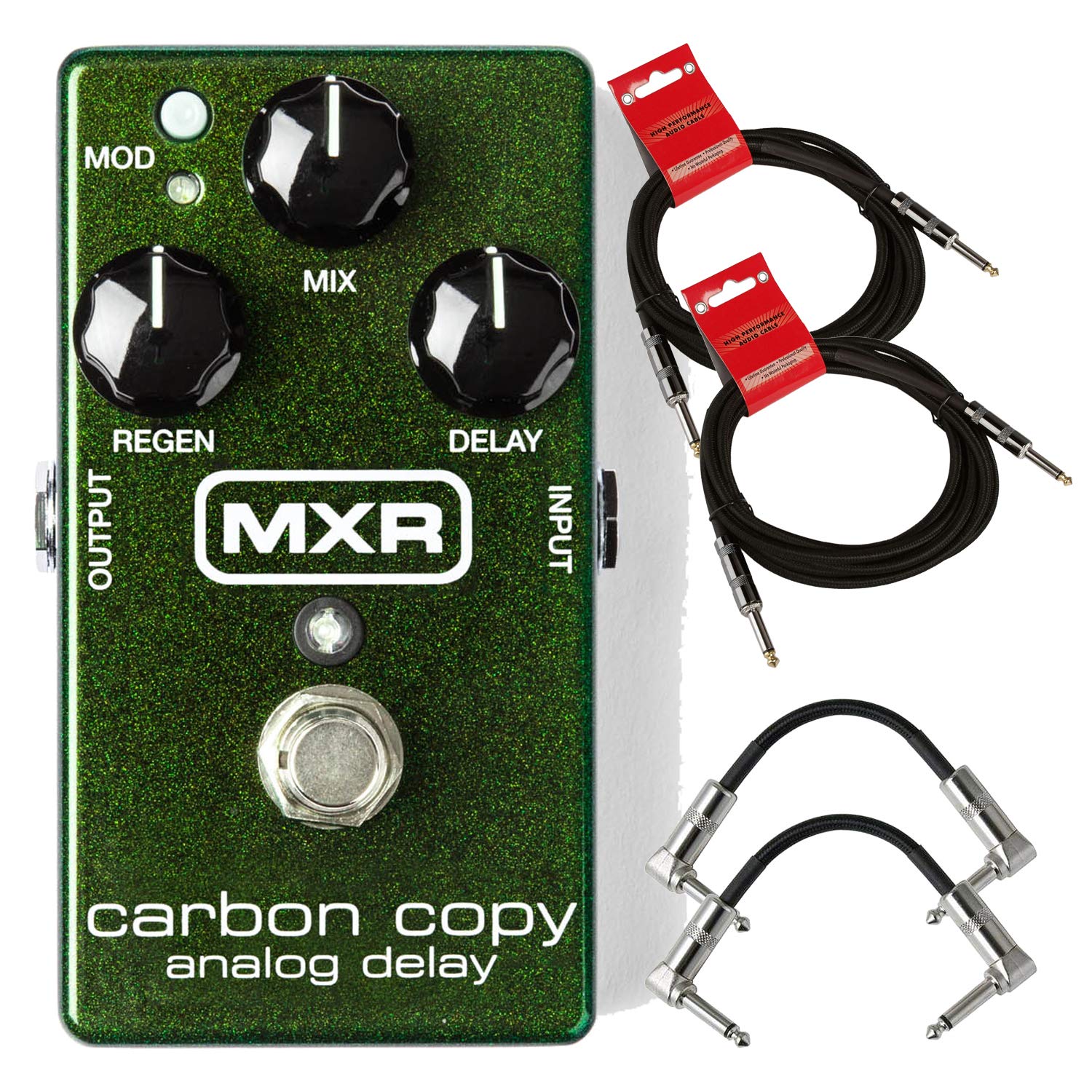 Amazon | MXR M169 Carbon Copy Analog Delay Pedal Bundle with 2