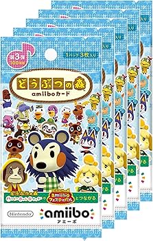Amazon.co.jp: どうぶつの森amiiboカード 第3弾 (5パックセット