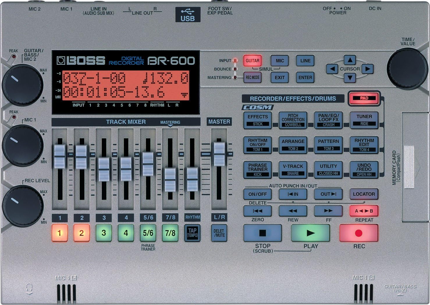 Amazon.com: Boss BR-600 Digital Multitrack Recorder : Musical