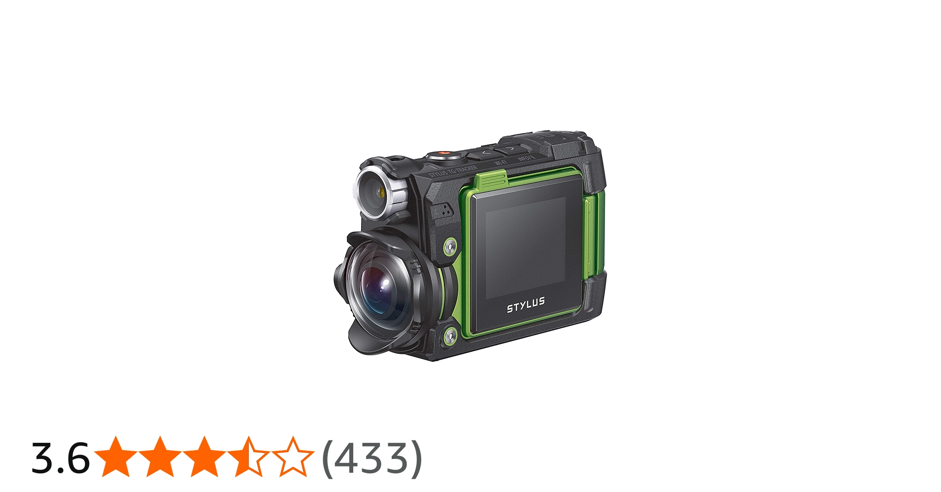 Amazon.co.jp: OLYMPUS STYLUS TG-Tracker グリーン : 家電＆カメラ