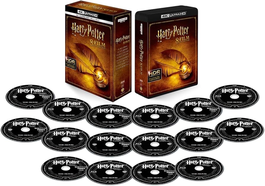 Amazon.com: Harry Potter 8 Film Collection < 4K Ultra HD & Blu-ray