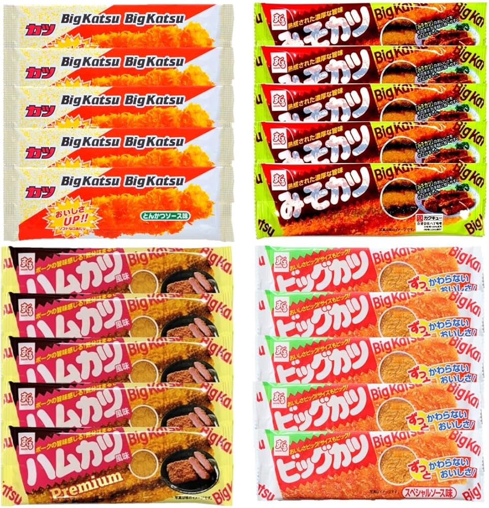 Amazon.co.jp: カツ4種セット 20枚 【選べる数量】 菓道 すぐる