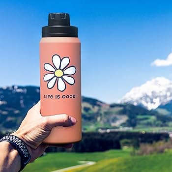 Amazon.com: Life is Good 26oz Stainless Steel Insulated Water