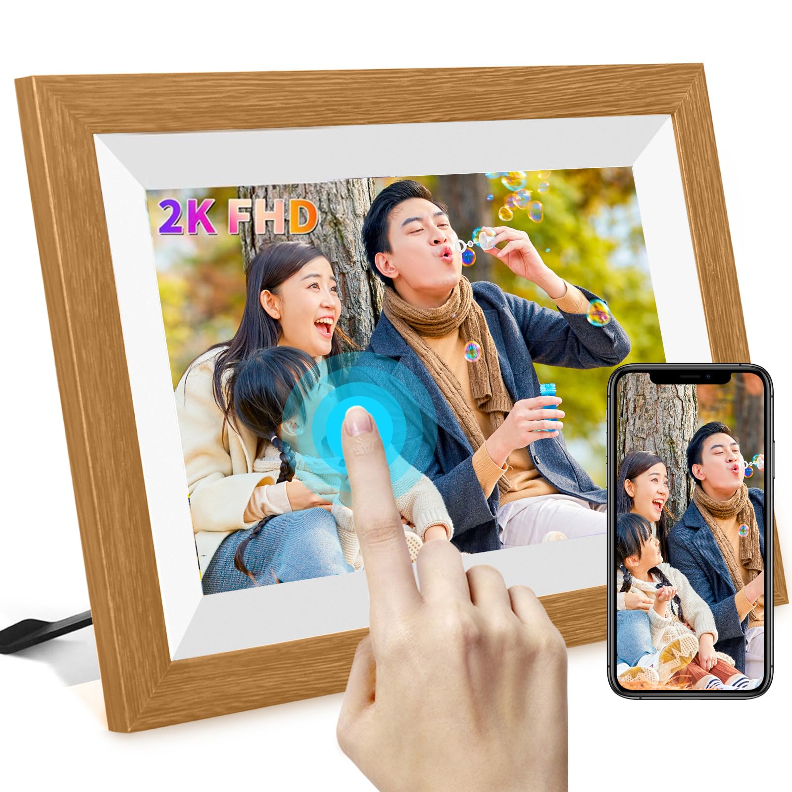 藤井聡太さん音声入り デジタル時計付きフォトフレーム 藤井聡太さん