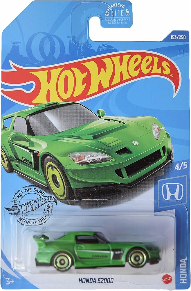 Amazon.com: Hot Wheels Honda S2000, [Green] 153/250 Honda 4/5