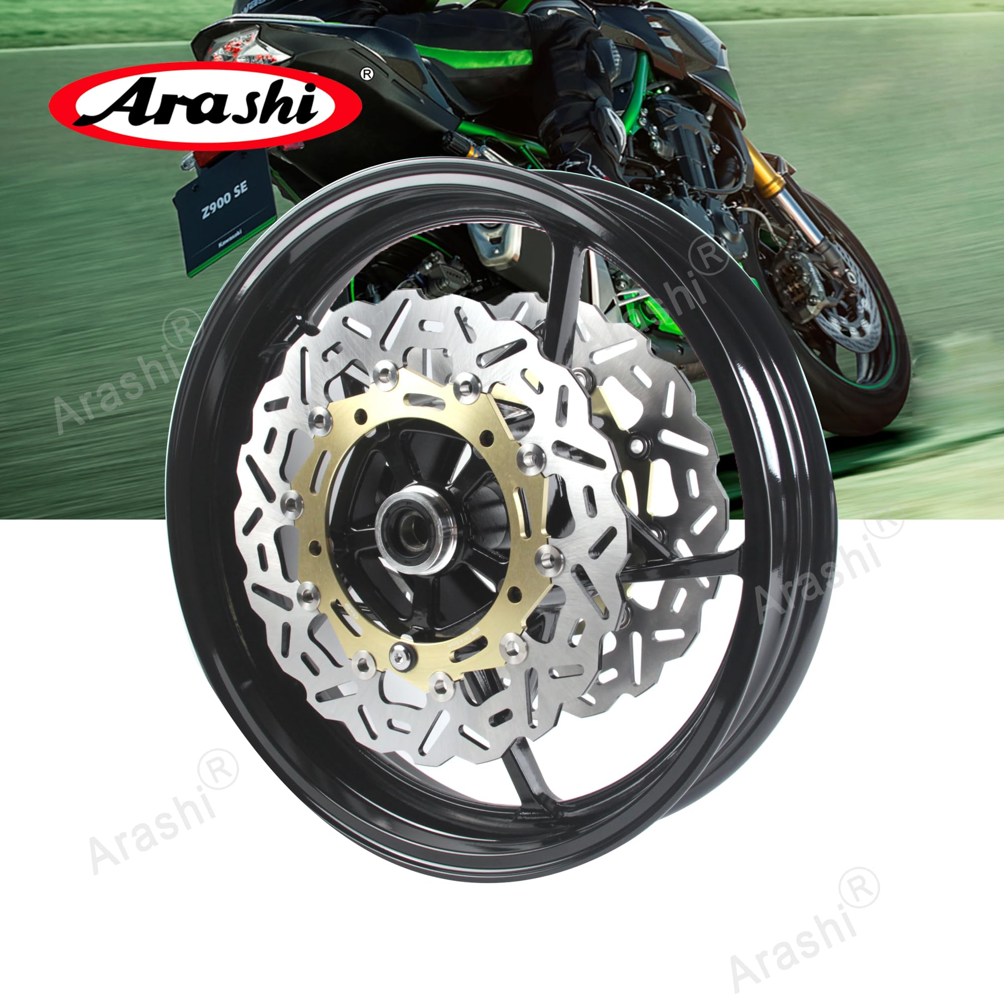 カワサキ zx4rr 2025年 フロントブレーキディスク カワサキ zx4rr 2025