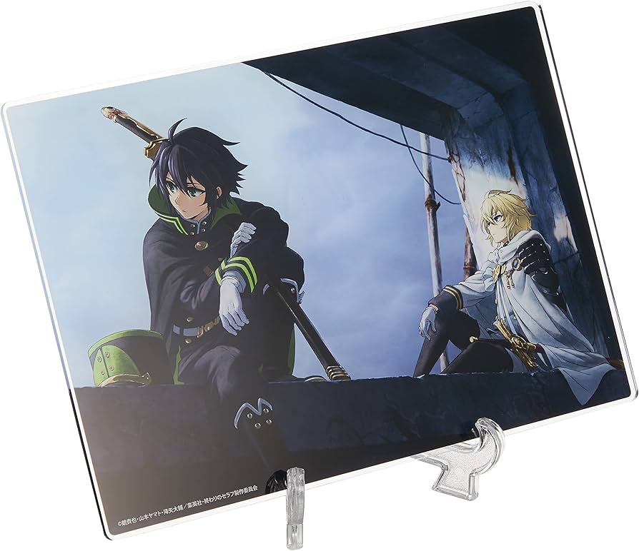 Amazon.co.jp: 終わりのセラフ 01 百夜優一郎&百夜ミカエラ アクリル