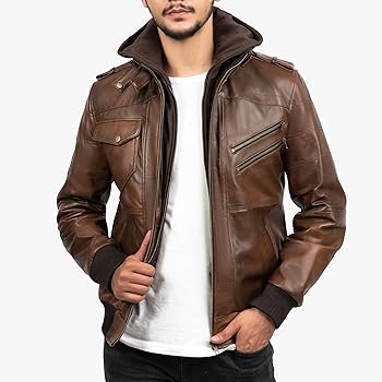 TLC Fashion Lambskin Leather Motorcycle Jacket for Men - Genuine