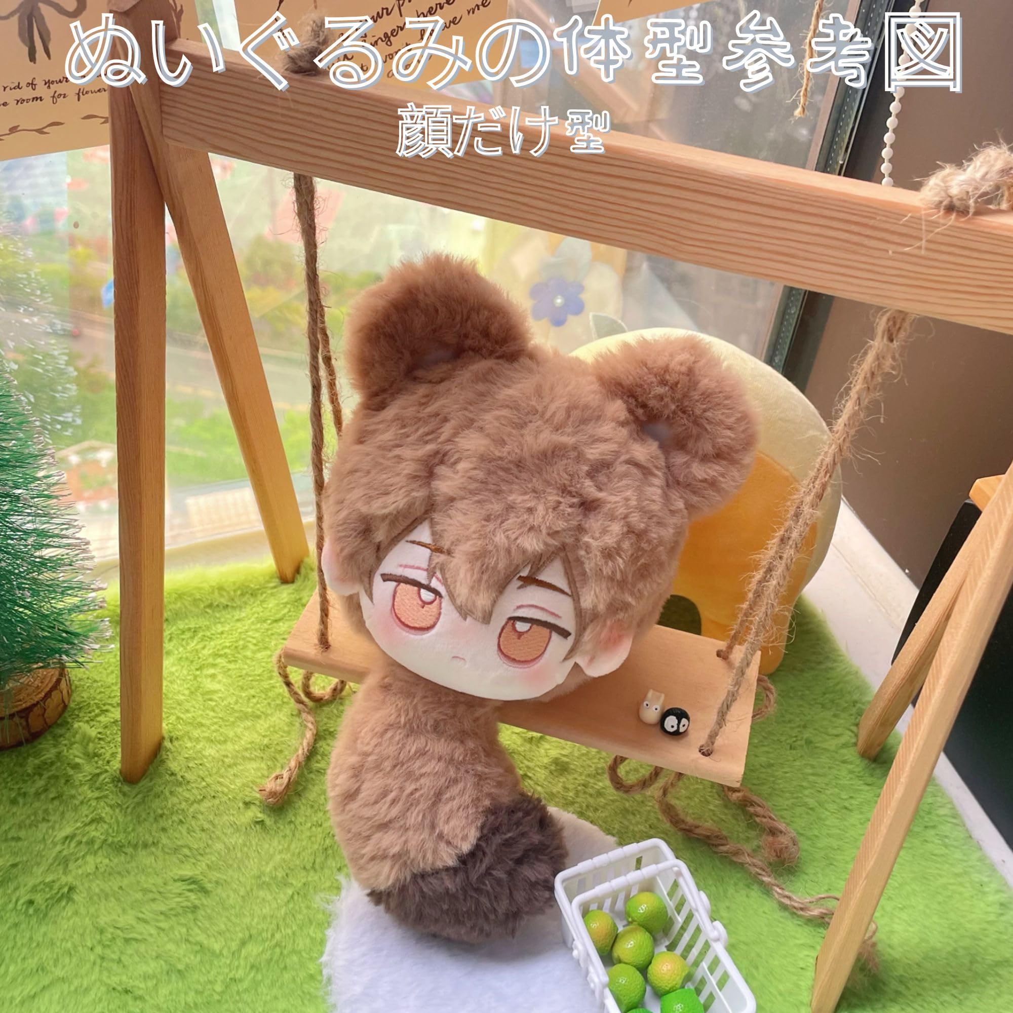 Amazon.co.jp: (10cm顔だけ型)カートゥーン風オーダーメイドぬいぐるみ