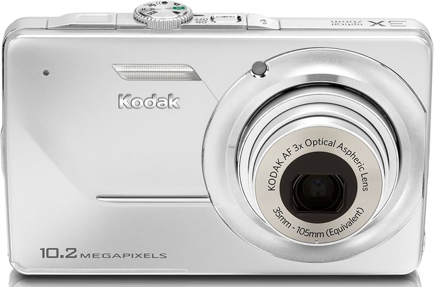 Amazon.com : Kodak Easyshare M340 Digital Camera (Silver) : Point