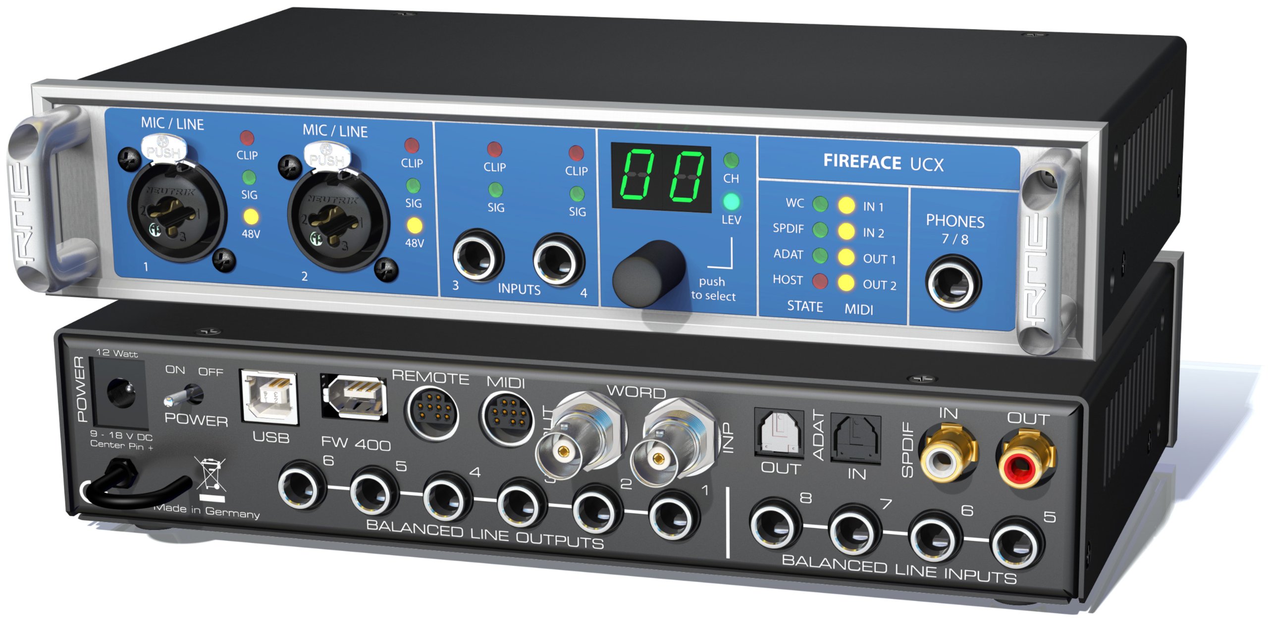 Amazon.co.jp: RME USB FireWire オーディオインターフェイス Fireface