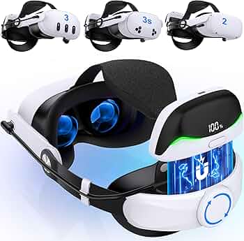 Amazon.co.jp: Elekasumi Meta Quest 3/Quest 3S/Quest 2用ヘッド