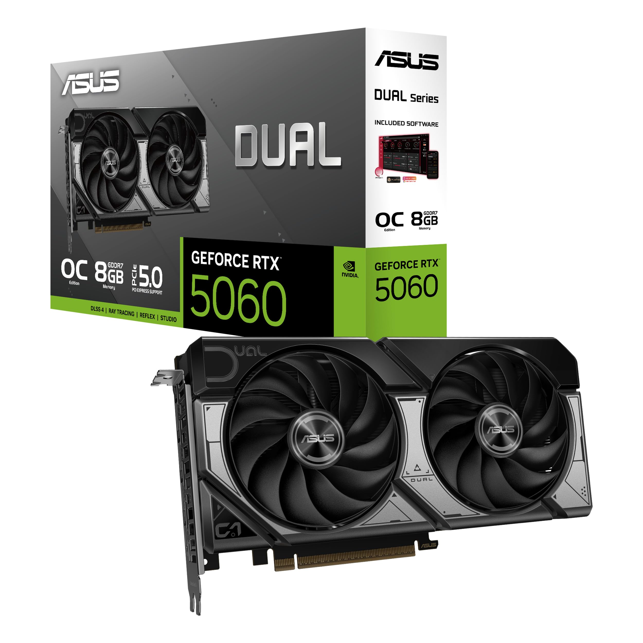 Amazon | ASUS DUAL GeForce RTX 5060 8GB GDDR7 OCエディション