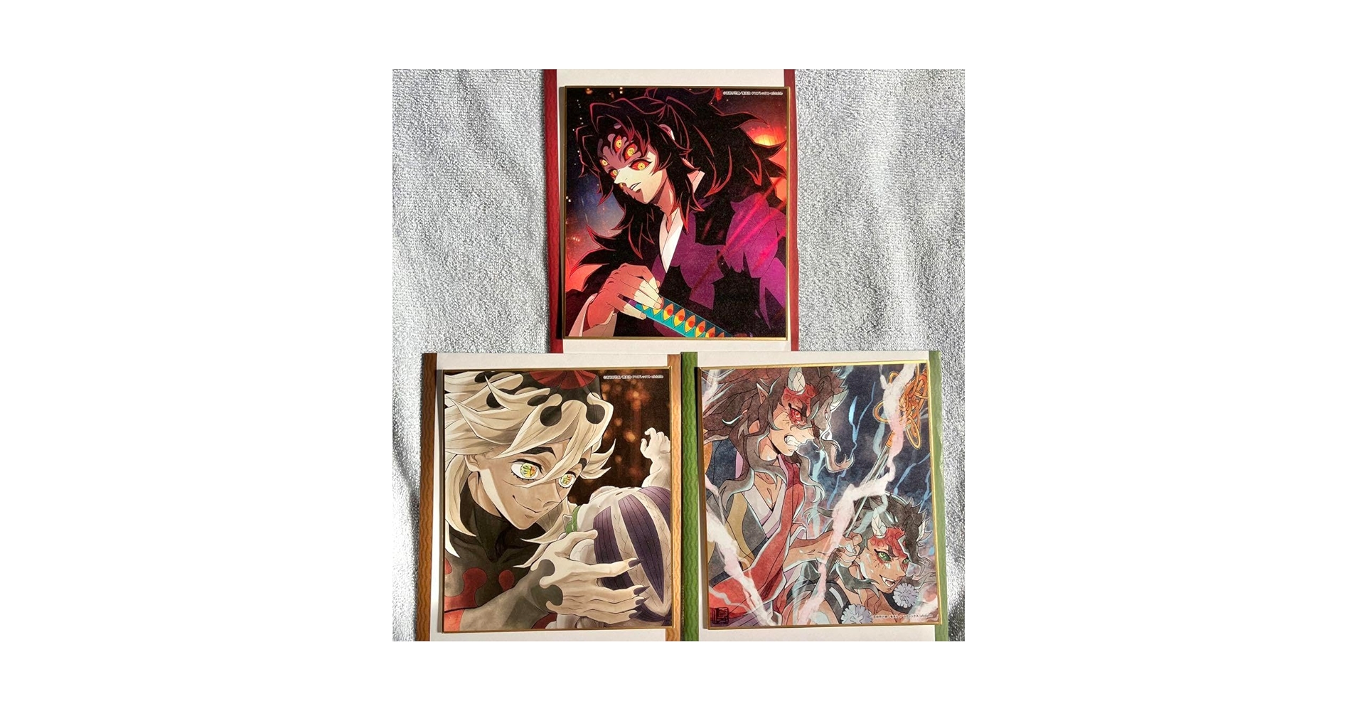 鬼滅の刃 全集中展 刀鍛冶の里編 複製ミニ色紙 黒死牟 アニメ「鬼滅の