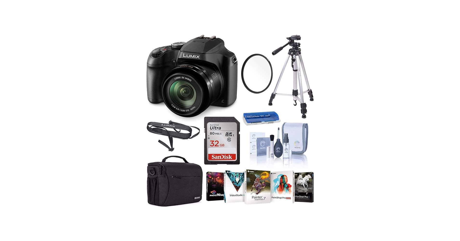 Amazon.com : Panasonic Lumix DC-FZ80 4K Digital Camera, 18.1