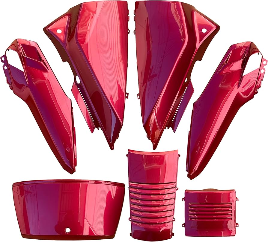 Amazon | フュージョン FUSION MF02 外装 アッパーカウル シャアレッド