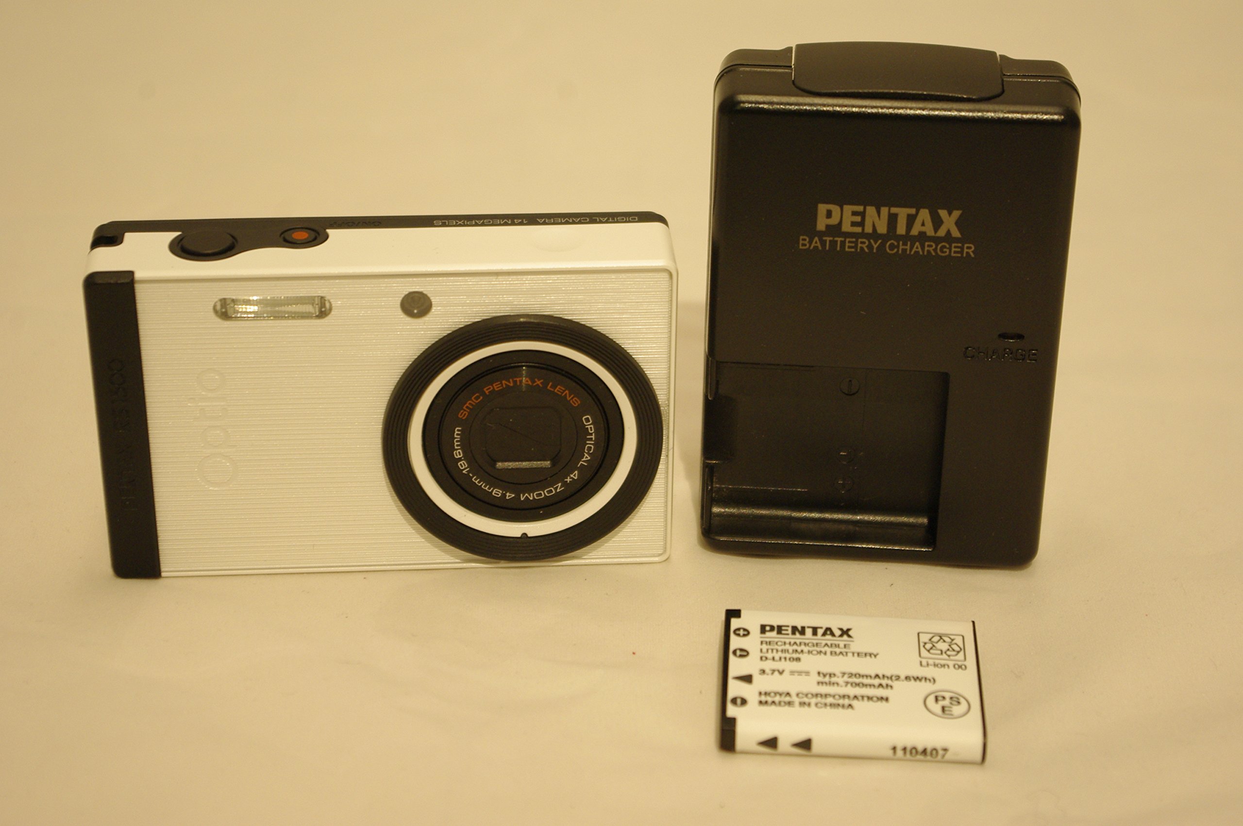 Amazon | PENTAX Optio RS1500(パールホワイト) 1400万画素 27.5mm