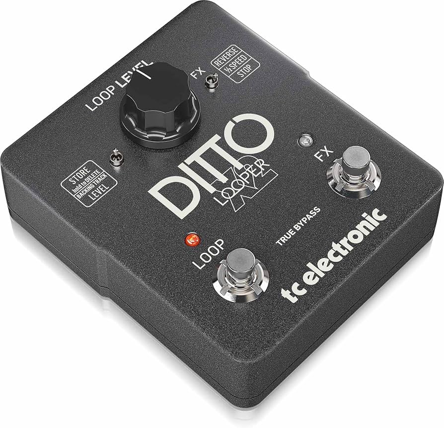 Amazon.com: TC Electronic DITTO X2 LOOPER Highly Intuitive Looper