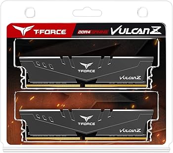 TEAMGROUP T-Force Vulcan Z DDR4 DRAM 16GB Kit (2x8GB) 3200MHz
