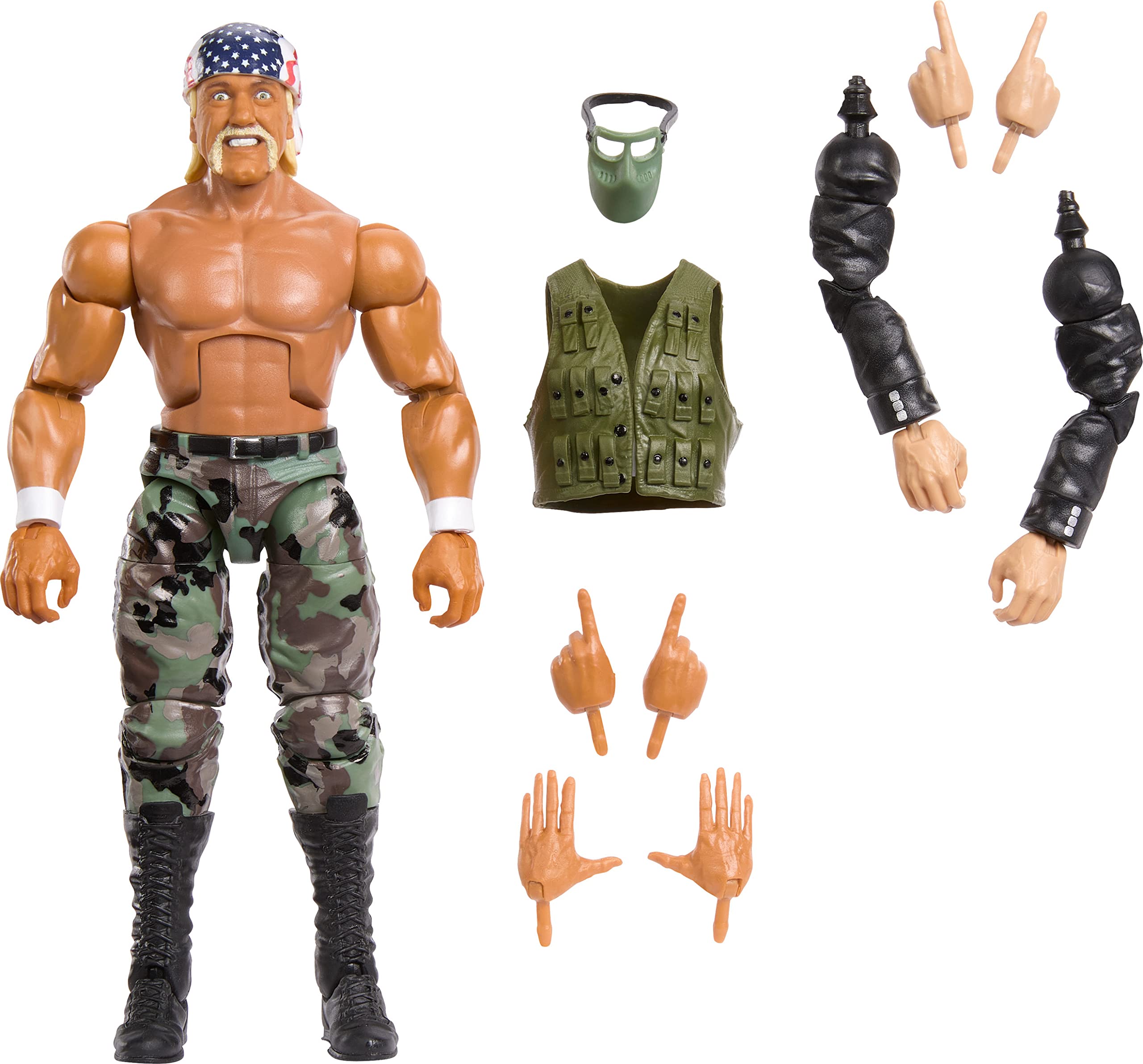 WWE Elite Action Figure SummerSlam Hulk Hogan with Accessory and