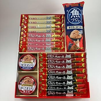 Amazon.co.jp: CIAO(チャオ) ちゅ~る おちゅ~る元 2024 お中元ギフト