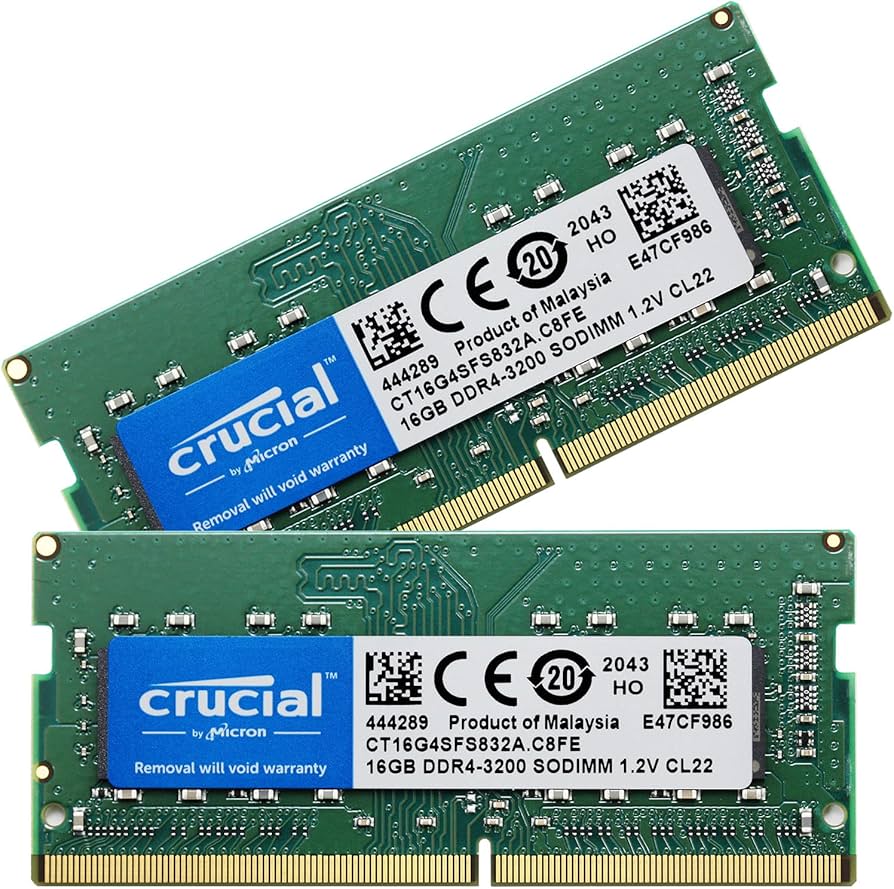 Amazon.co.jp: Crucial CT16G4SFS832A Memory for Laptop PC4-25600