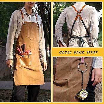 Amazon.co.jp: 男女ポケット付き園芸エプロン、防水ガーデンエプロン