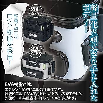 Amazon.co.jp: 【軽量、大容量】Neer バッカン タックルボックス