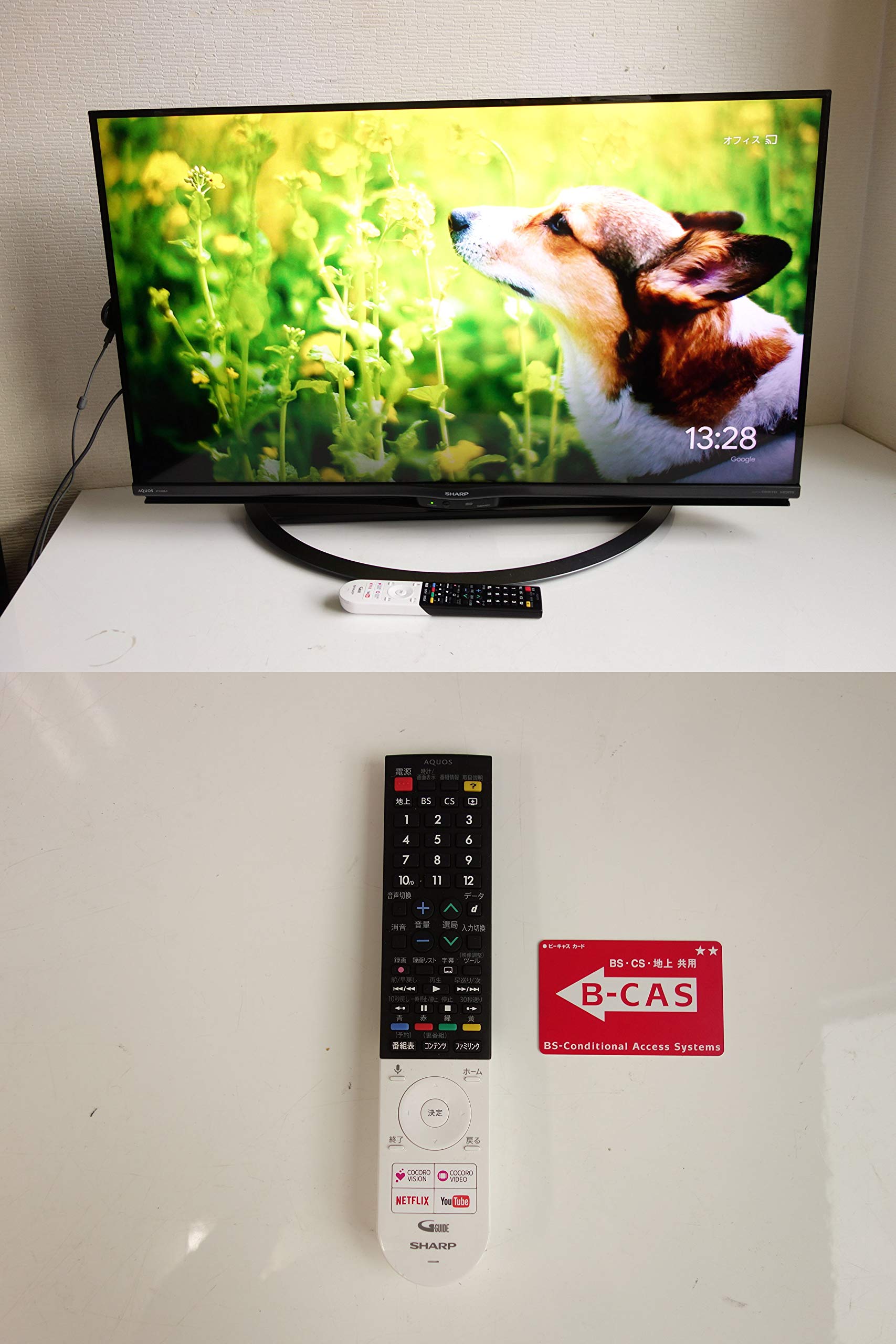 Amazon.co.jp: Sharp Aquos 4T-C40AJ1 40V LCD TV, 4K Android TV