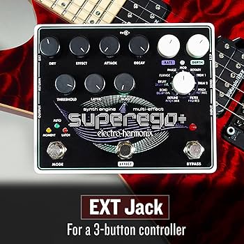 Amazon.com: Electro-Harmonix Superego+ Synth Engine/Multi-Effects