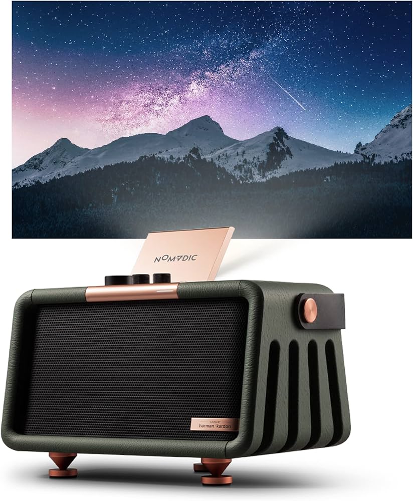 Amazon.co.jp: NOMVDIC X300 モバイルプロジェクター 【三脚なしで天井